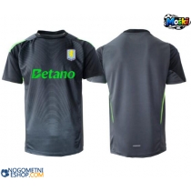 Moški Nogometni dresi Aston Villa Vratar Domači 2025-26 Kratek Rokav